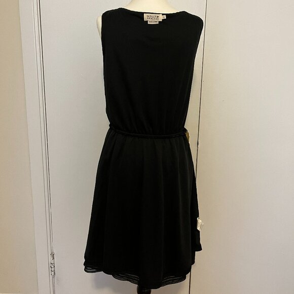 Molly Bracken Iridescent Black Sequin Party Dress – Size S - Picture 8 of 13